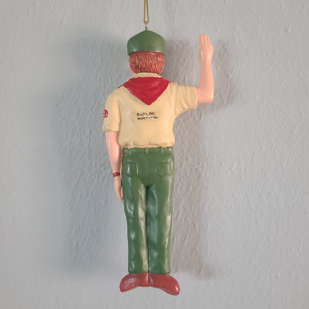 Vintage Boy Scout Figurine Ornament Kurt S Adler - Picture 4 of 9